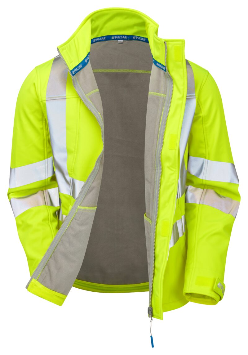 Pulsar P534 Protect Hi Vis Interactive Softshell Jacket