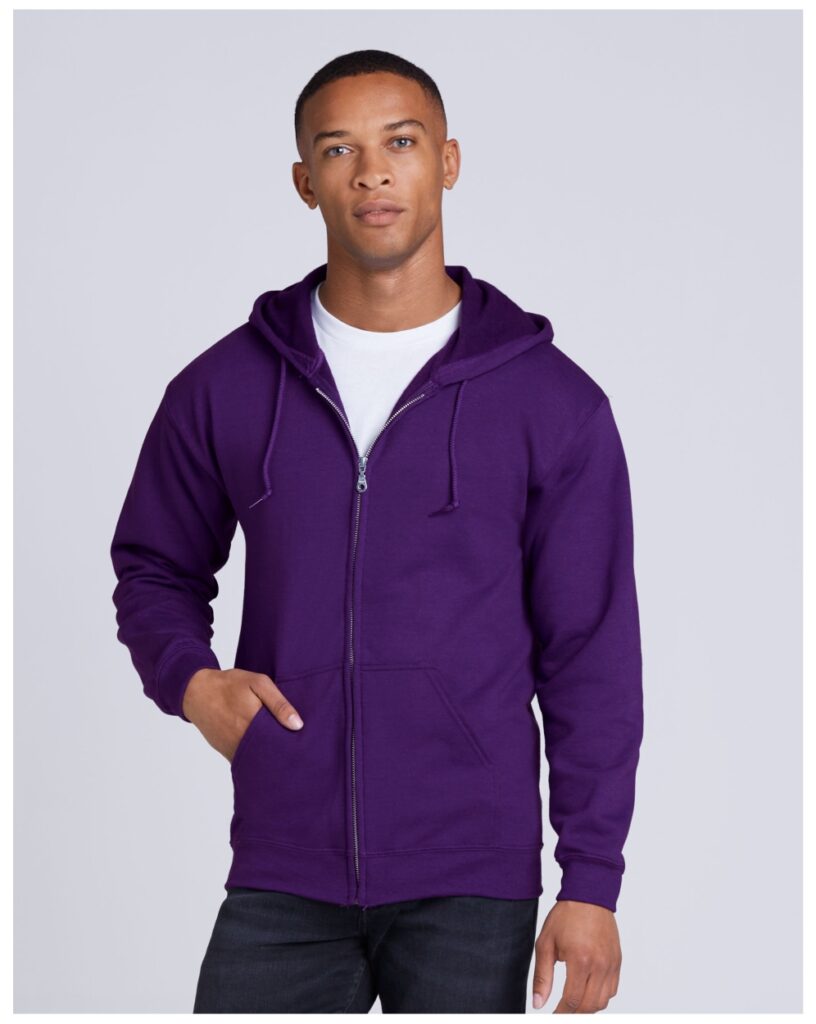 18600 Gildan Zip Hoody (18600) - LA Safety Supplies