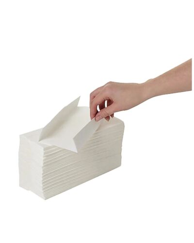 2 Ply White C-Fold Hand Towel (2400 Towels)