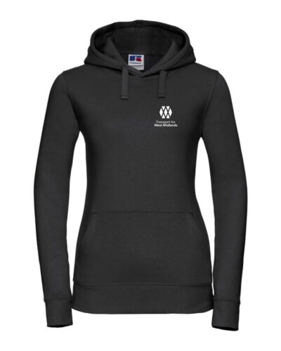 265F Ladies Black Hooded Sweatshirt TFWM