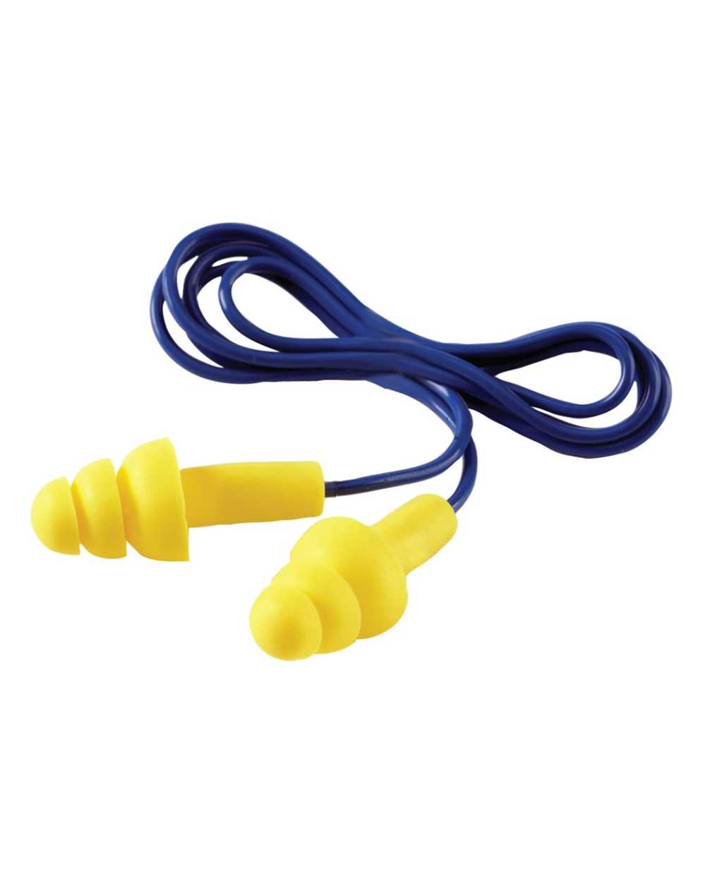 3M EAR Ultrafit Moulded Re-useable Corded Ear Plugs (Box of 50 Pairs)