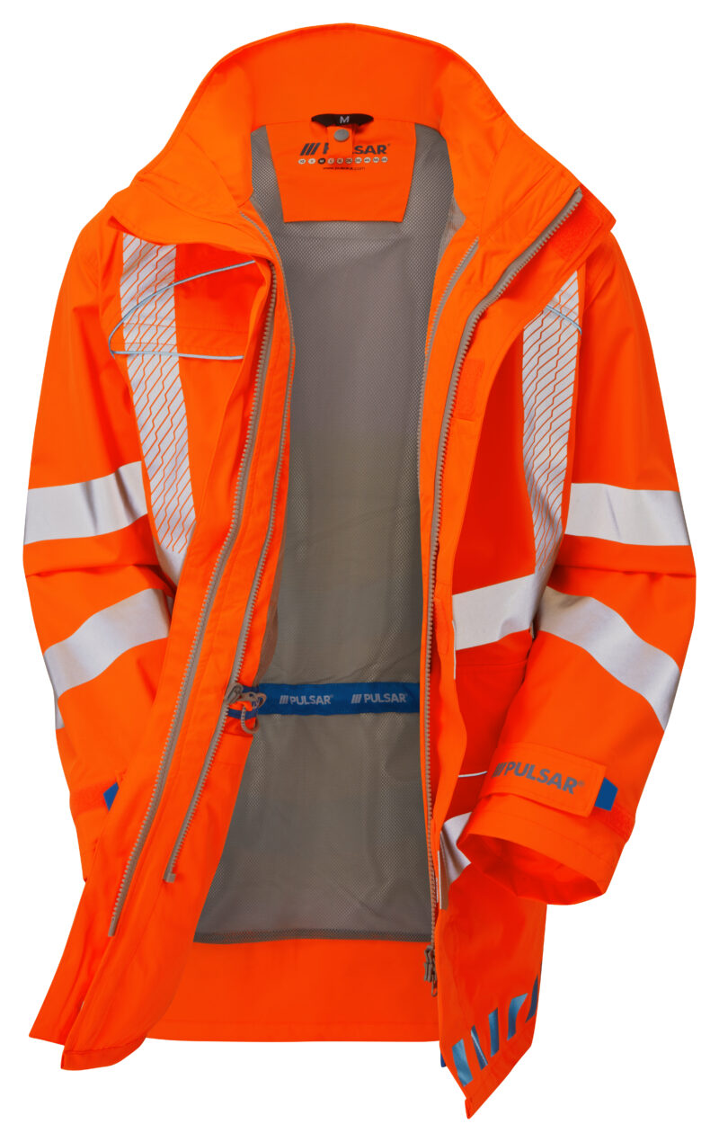 Pulsar EVO250 Evolution Hi Vis Storm Coat