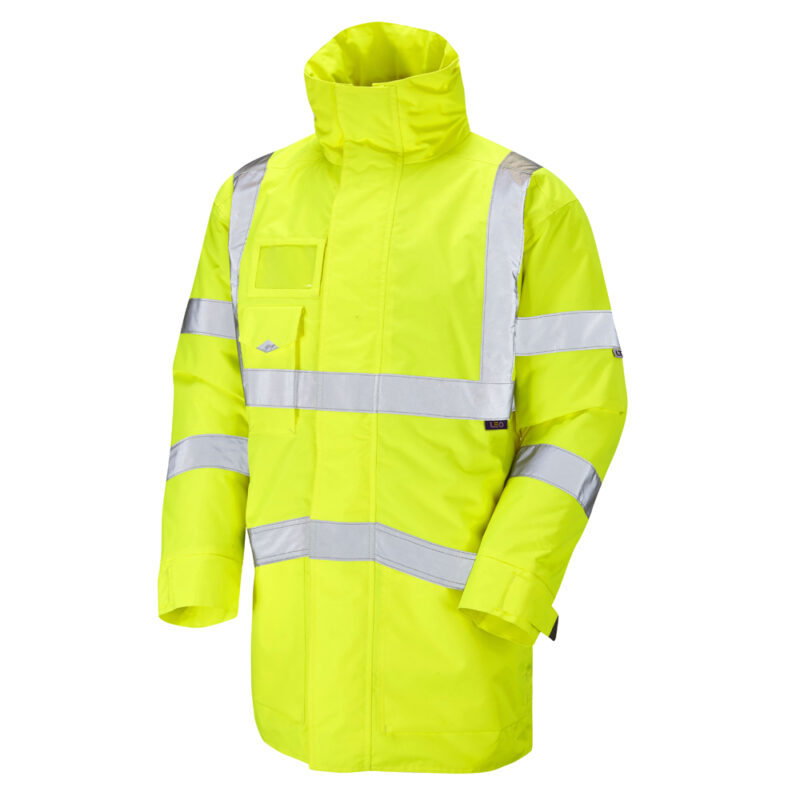 Leo Hi Vis A03 Marwood EcoViz 4K  Baffle Lined Jacket