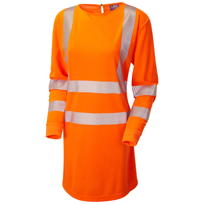 Leo Hi Vis MT01 Womens Lilly EcoViz Performance Modesty Tunic