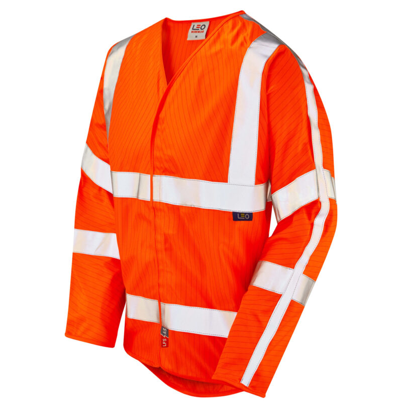 Leo Hi Vis S17 Meshaw FR  EcoViz  LFS/AS Jerkin