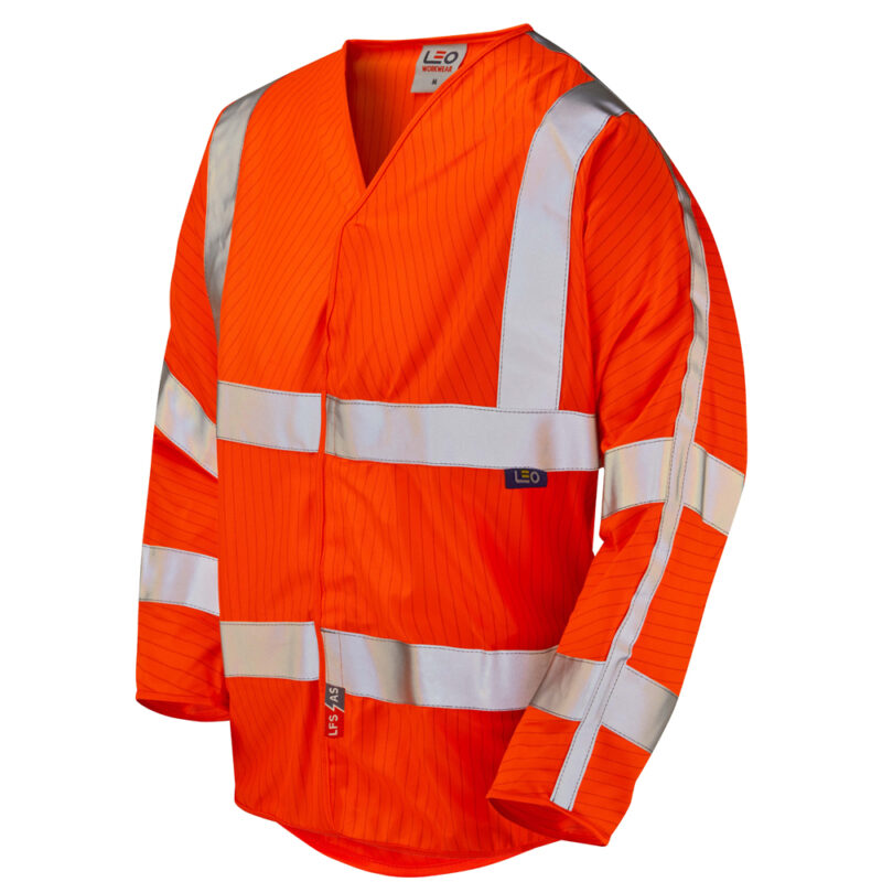 Leo Hi Vis S18 Sticklepath FR  LFS 3/4 Jerkin