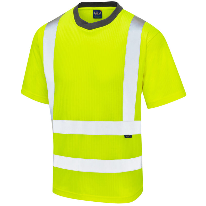 Leo Hi Vis T01 Newport EcoViz Comfort T-Shirt