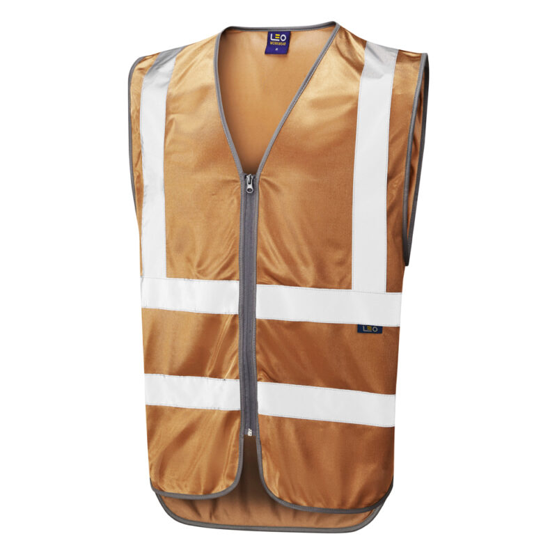 Leo W35 Commodore Zipped Reflective Waistcoat