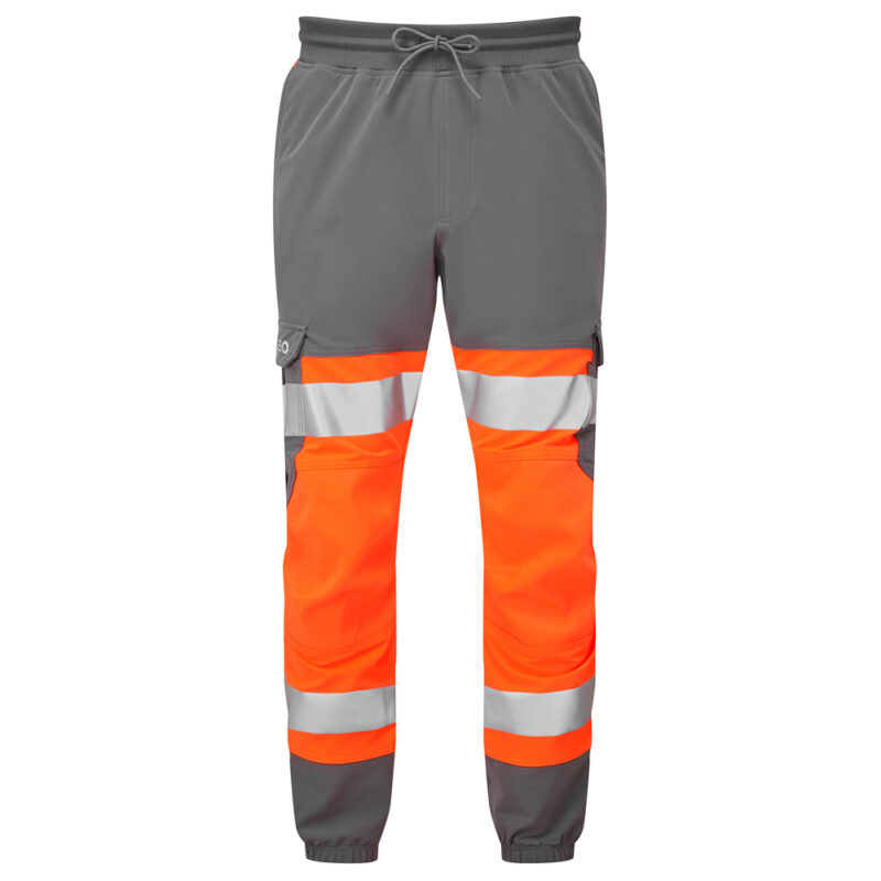 Leo Hi Vis JT01 Hawkridge EcoViz  4X Stretch Trouser