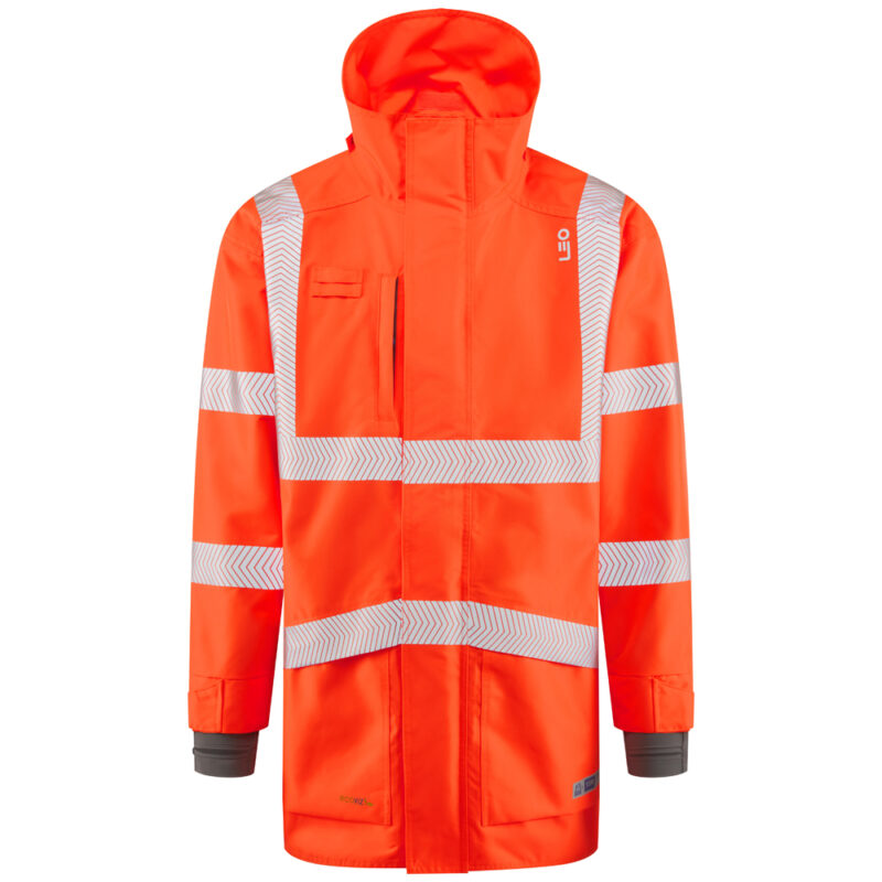 Leo A04 Hi Vis Clovelly EcoViz 15K Performance Jacket