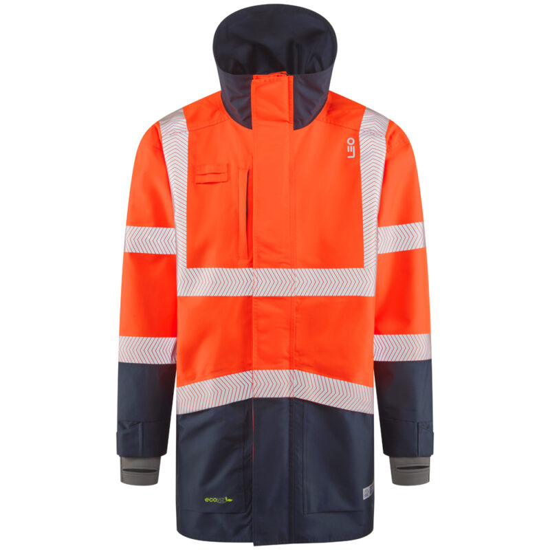 Leo Hi Vis A04 Clovelly EcoViz 15K Performance Jacket