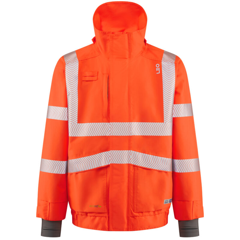 Leo Hi Vis J05 Dartmoor EcoViz 15K Performance  Bomber Jkt