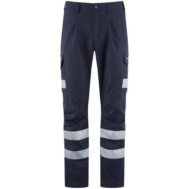 Leo CT05 Winsford EcoViz L/W Stretch Cargo Trousers