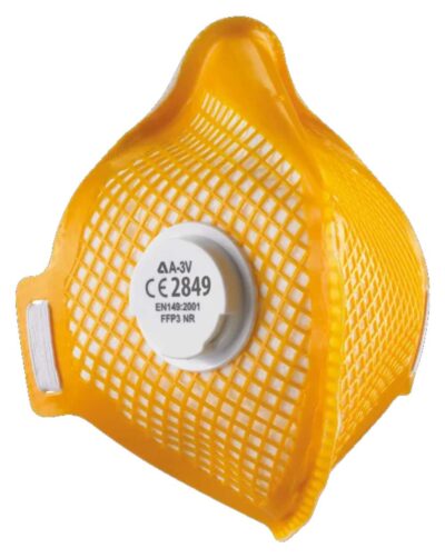 Alpha Solway A-3V Valved Mesh Fold Flat FFP3 Disposable Respirator (Pack of 20)