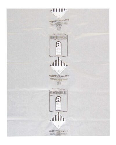 Asbestos Clear Waste Bag 900x1200mm SINGLE