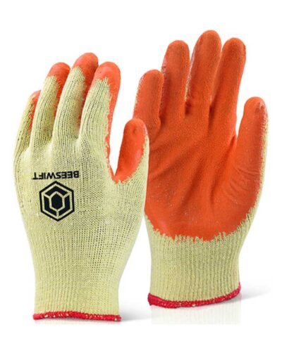 Budget Orange Latex Grippa Glove