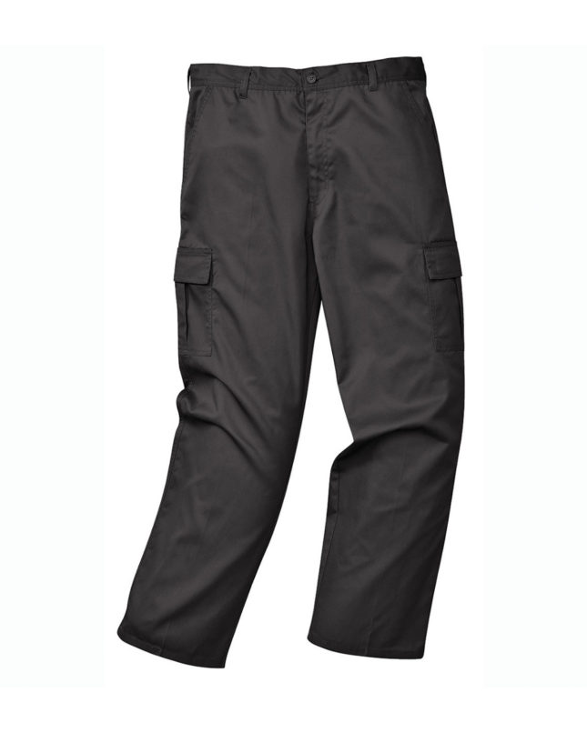 Portwest Black Combat Trouser (C701) - LA Safety Supplies