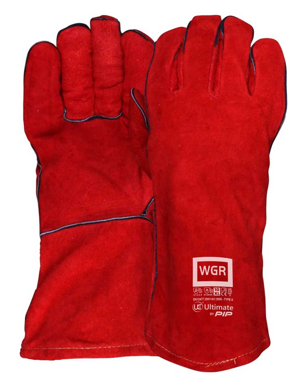 High Quality Red Welders Gauntlet (WGR)