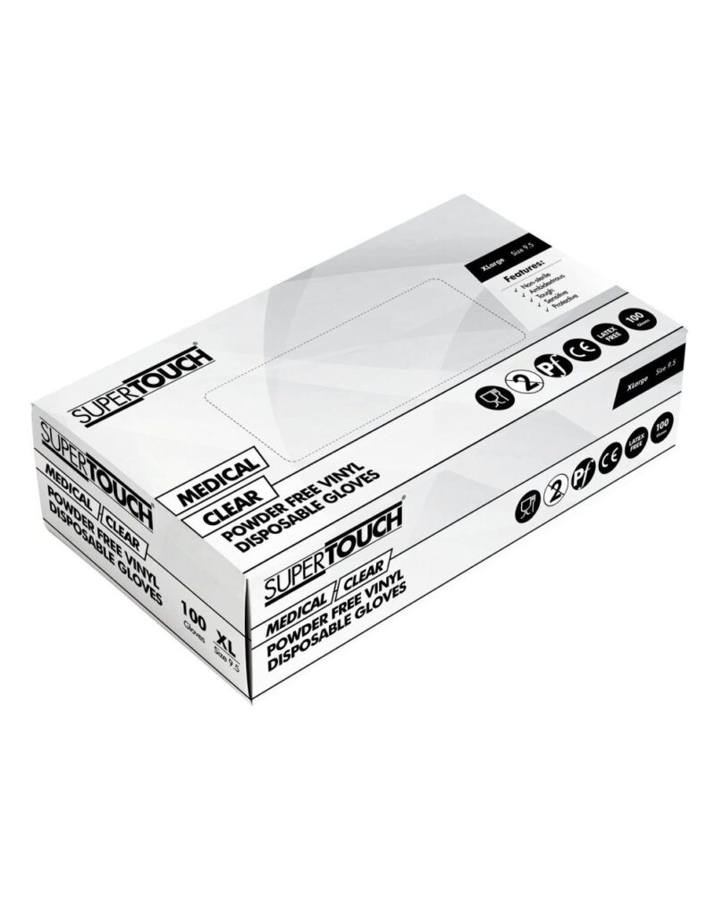 Vinyl Gloves Clear Powder Free - Image 2