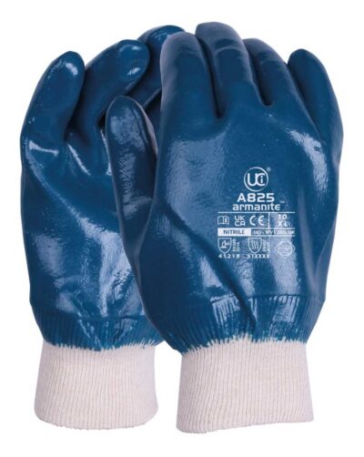 A825 Armanite Nitrile Coated Knit Wrist Glove