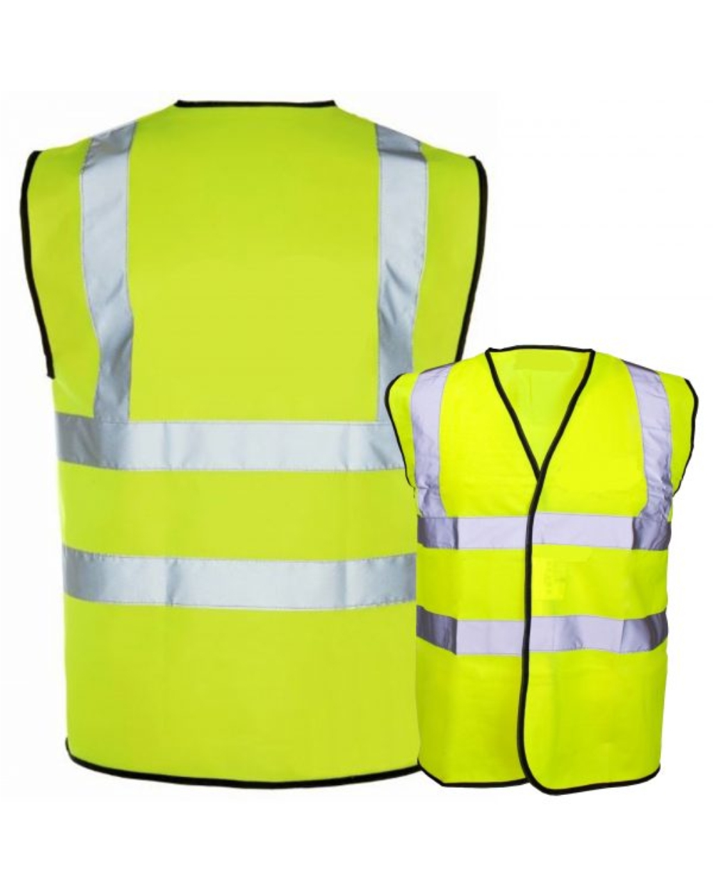 WCENG Hi Vis Vest Yellow Waistcoat