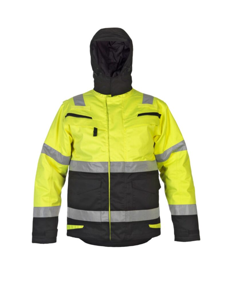 Matlock Hi-Viz Parka Jacket (HYD043715SYBL) - LA Safety Supplies
