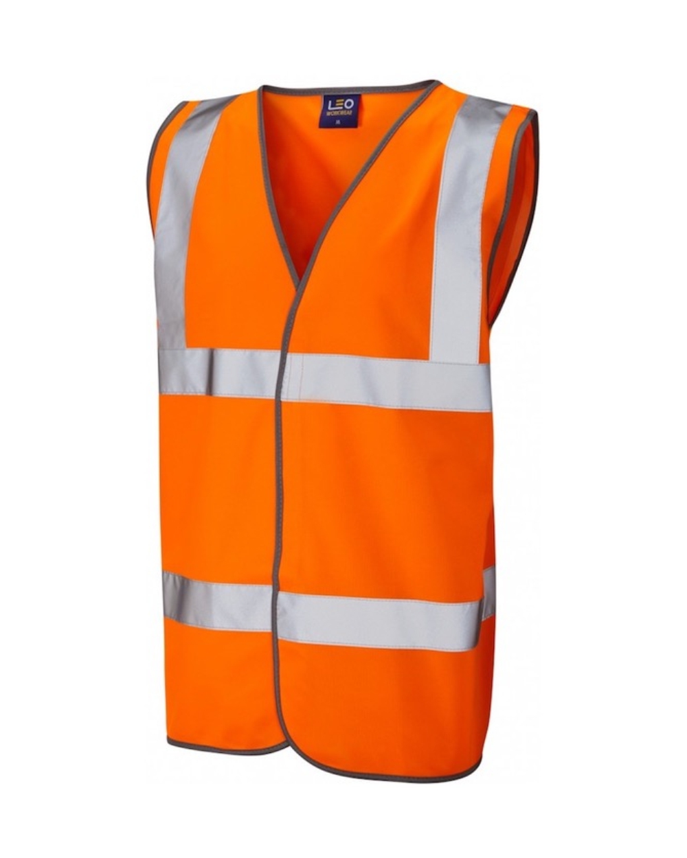 LEO TARKA Orange HiVis Waistcoat - LA Safety Supplies