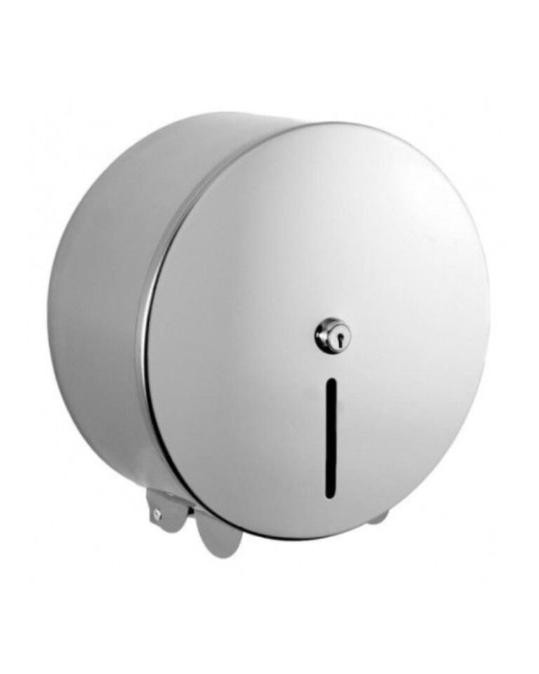 Futura Mini Jumbo Stainless Steel Toilet Roll Dispenser LA Safety