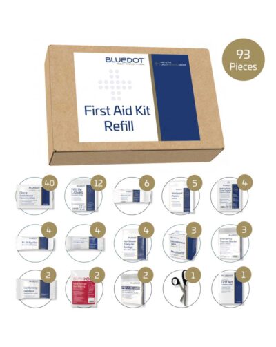 New BS8599-1 Compliant First Aid Kit Refill (Large)