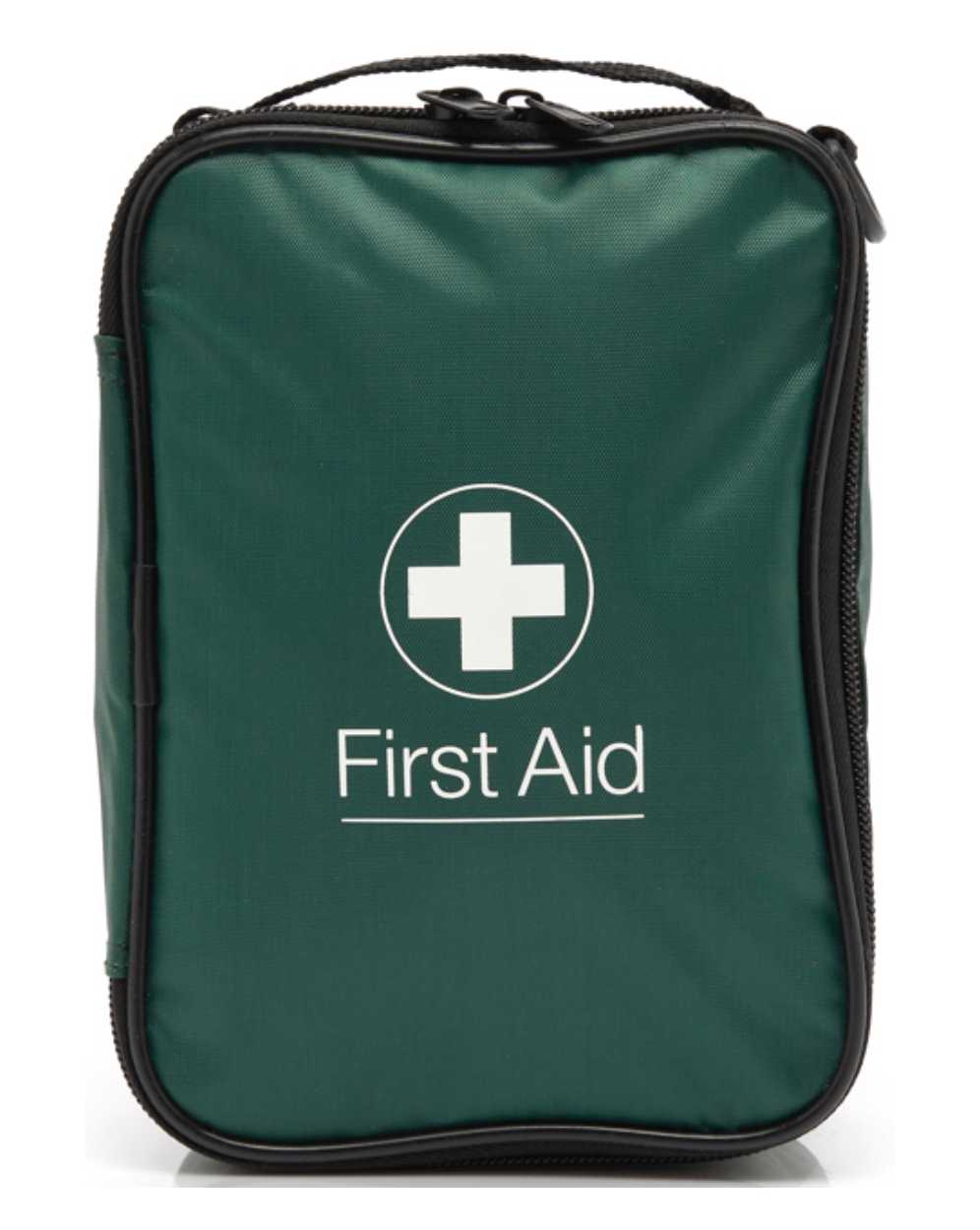 New BS8599-1 Compliant First Aid Travel Kit Green Bag