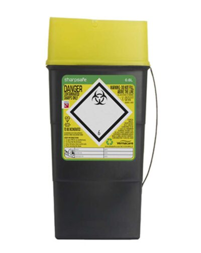 Sharpsafe Bin 0.6 Litre