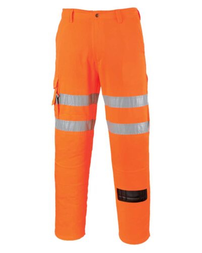 Portwest Rail High Visibility Combat Trousers (RT46)