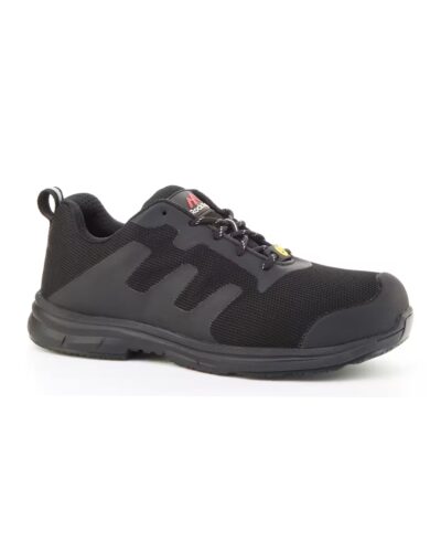 FaraDRI ESD Black Safety Trainers