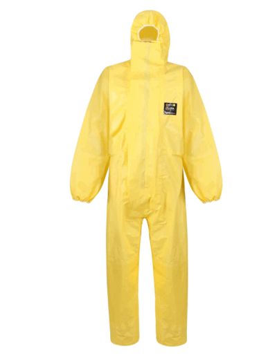 Alphachem X150 Yellow Type 3/4 Coveralls