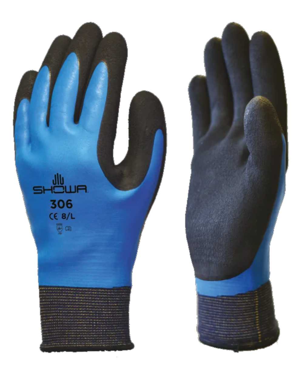 Showa 306 Fully Coated Latex Grip Glove