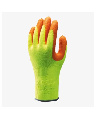 Showa 317 High-Vis Latex Grip Glove