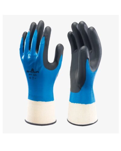 Showa 377 Fully Coated Nitrile Foam Grip Glove