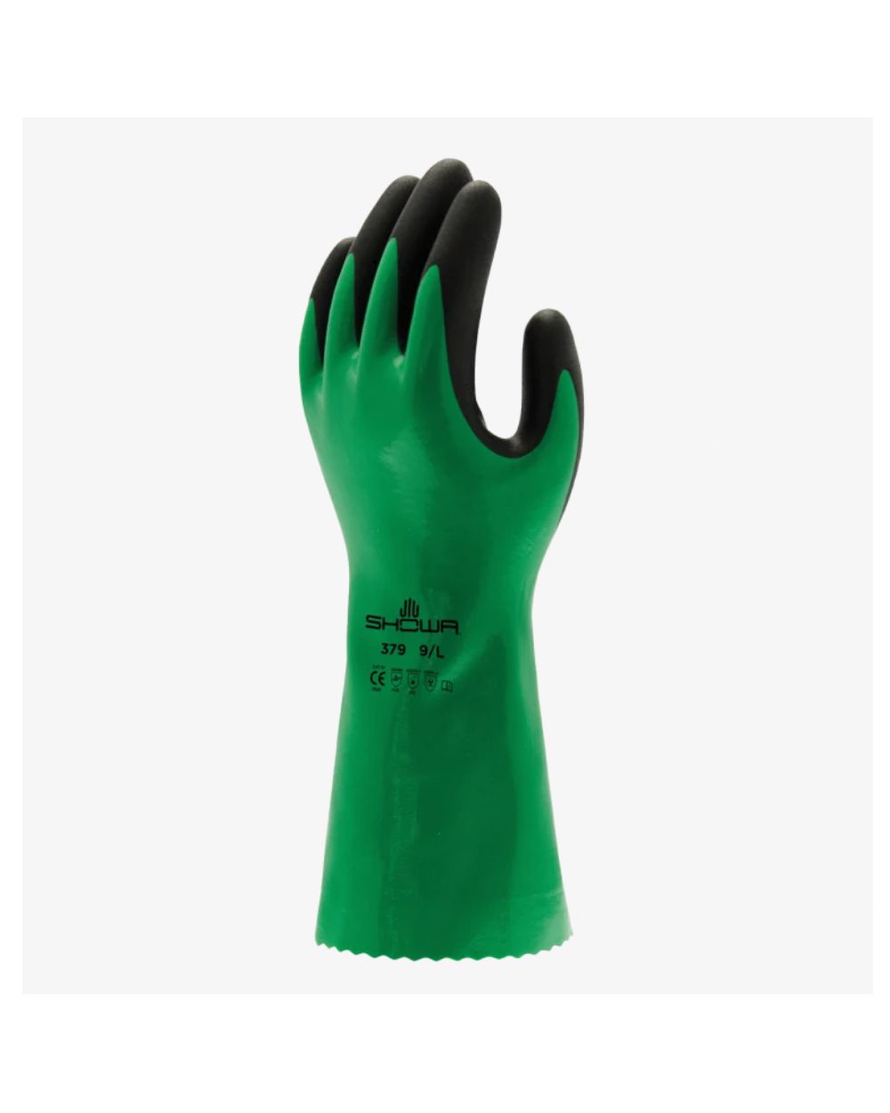 Showa 379 Fully Coated Nitrile Foam Grip Glove