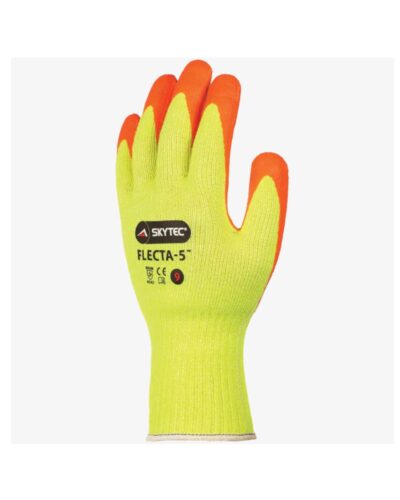Skytec Flecta 5 High-Vis Nitrile Foam Grip Glove