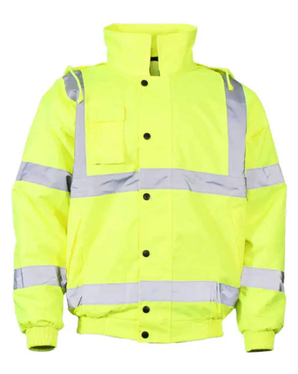 Standard High Visibility Yellow Bomber Jacket