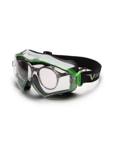 Univet 6X3.00.00.00 Goggle Gun Metal/Green