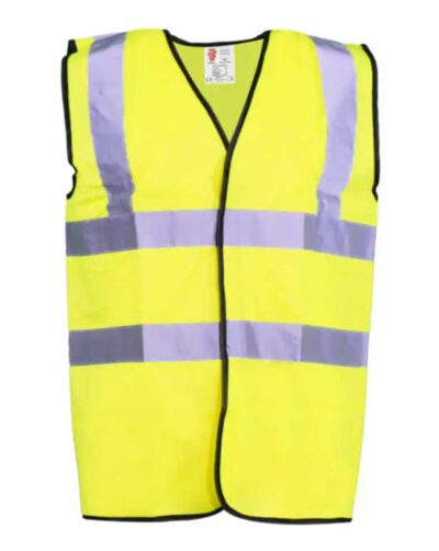 Standard High Visibility Yellow Waistcoat