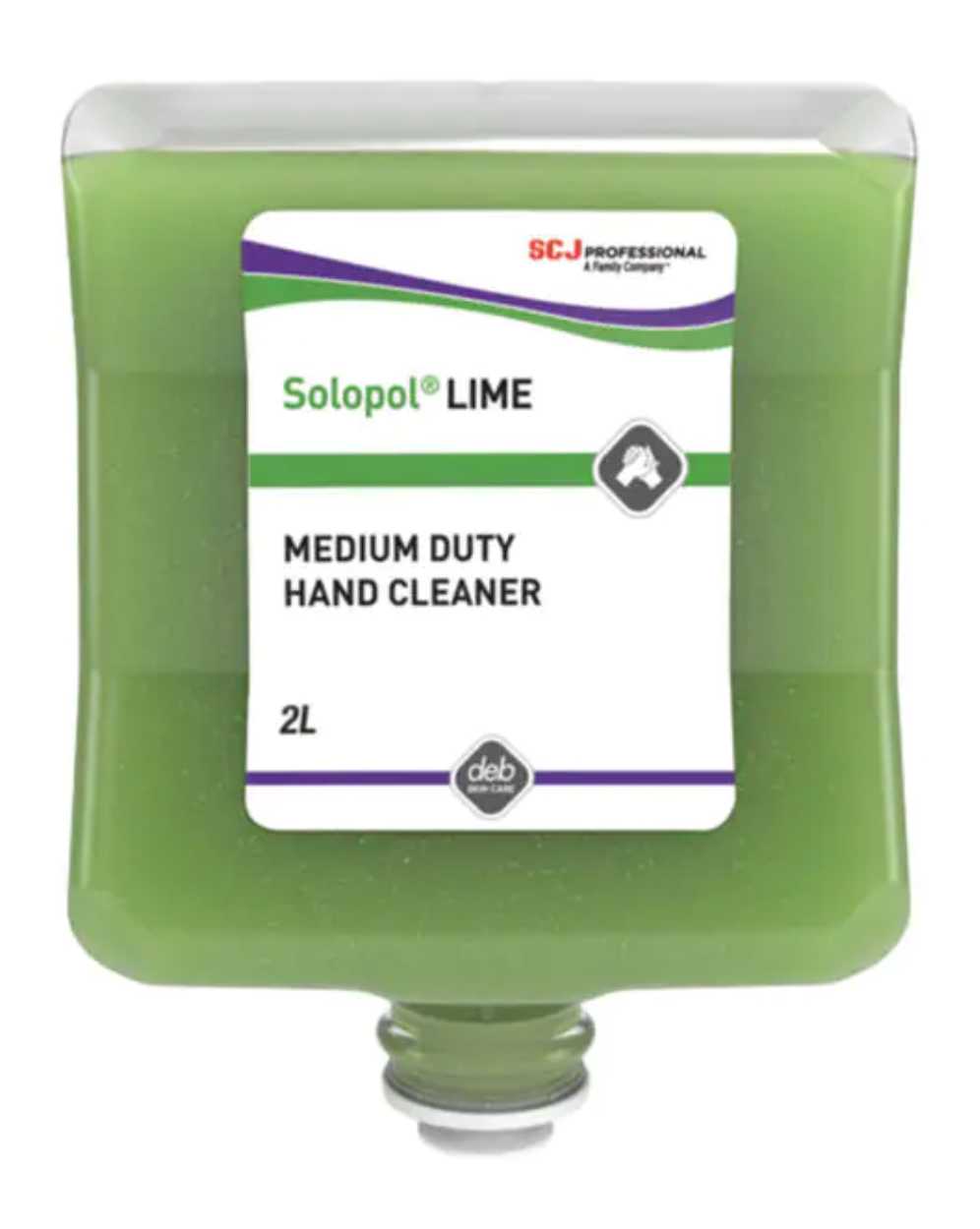 Deb Solopol Lime Hand Wash 2ltr (LIM2LT) Pack Of 4