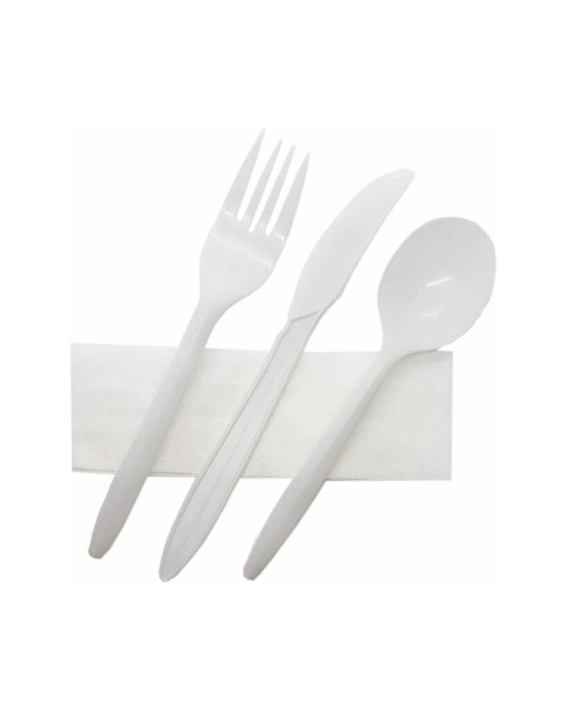 Assorted Plastic Cutlery Pack Of 100 LA Safety Supplies