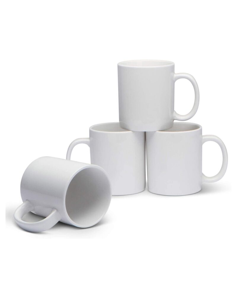 Ceramic Mugs Pack Of 10 - LA Safety Supplies