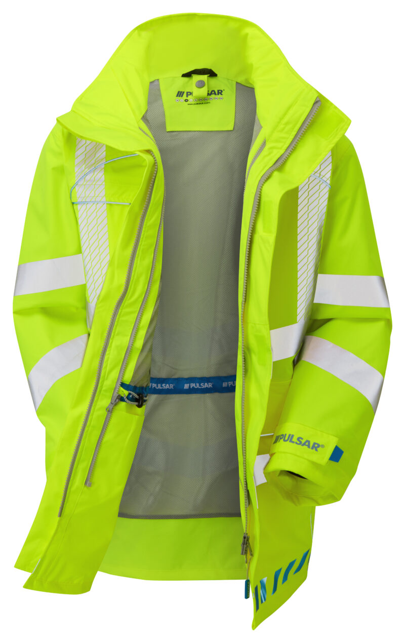 Pulsar EVO100 Evolution Hi Vis Storm Coat