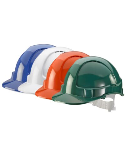 Economy Vented Safety Helmet