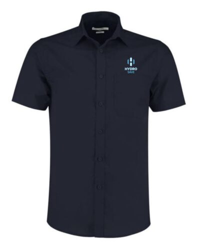KK141 S/S Shirt D Navy C/W Hydrosave