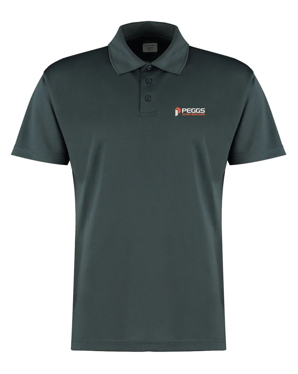 933M S/S Mens Oxf Shirt Silver C/W Peggs