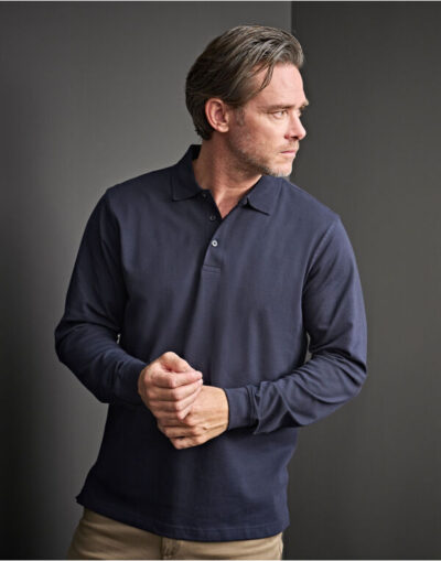Tee Jays TJ1406 L/S Stretch Polo Shirts